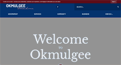 Desktop Screenshot of okmulgeeonline.com